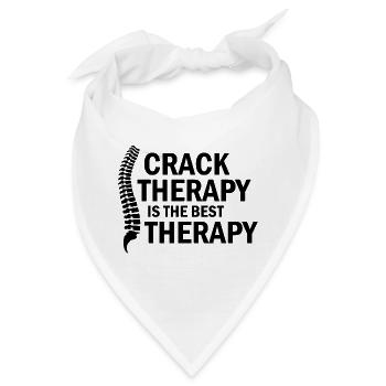 Chiropraktiker Crack-Therapie Beste klinische Therapie - Bandana - Weiß - Vorne