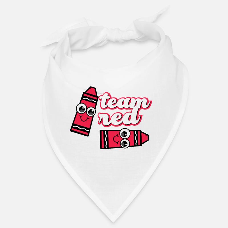 Crayons Joyeux de l’équipe rouge Bandana