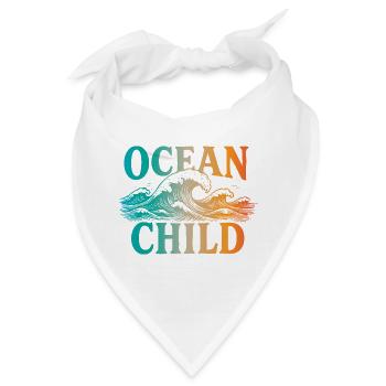 Ocean Child - Bandana - Weiß - Vorne