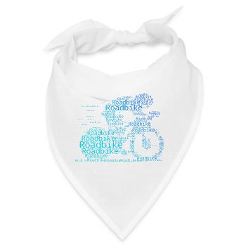 Ein Must Have für echte Rennrad - Bandana - Weiß - Vorne