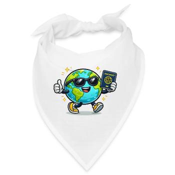 Globe Buddy Pass-Abenteuer - Bandana - Weiß - Vorne
