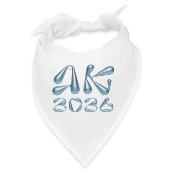 Flüssigmetall AK 2023 - Bandana - Weiß - Vorne