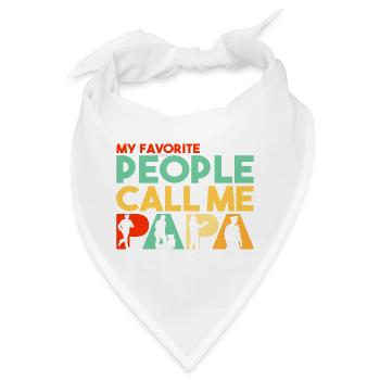 Design der Definition des Patrouillenoffiziers - Bandana - Weiß - Vorne