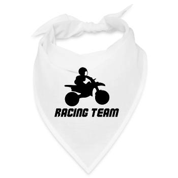 Racing Team - Bandana - Weiß - Vorne