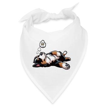 Appenzeller Sennenhund Sennenhunde Sennenhundmama - Bandana - Weiß - Vorne