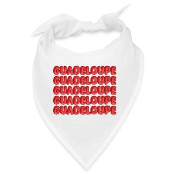 Guadeloupe - Bandana - Weiß - Vorne