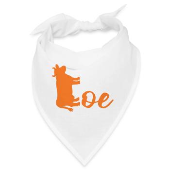 Niederlande Ko - Bandana - Weiß - Vorne