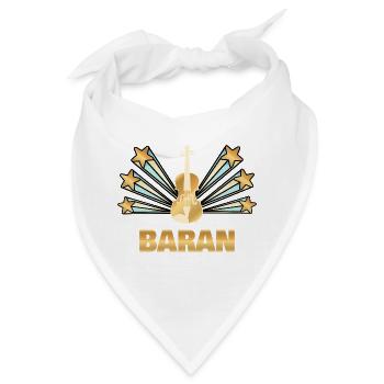 Band Baran - Bandana - Weiß - Vorne