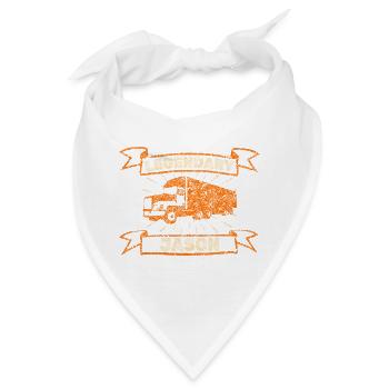 Geschenk für Jason - Bandana - Weiß - Vorne