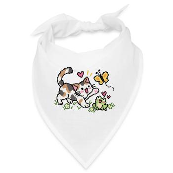 CrazyUna - Bandana - Weiß - Vorne