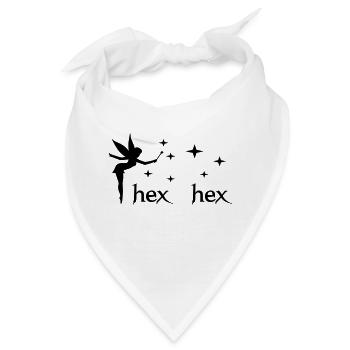 hex hex elfe - Bandana - Weiß - Vorne