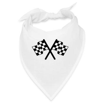 sieger - Bandana - Weiß - Vorne