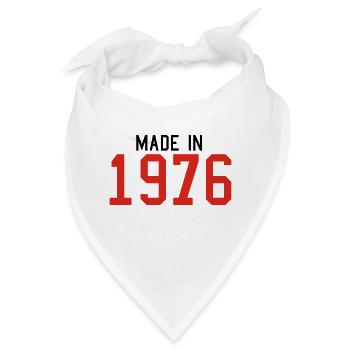1976 - Bandana - Weiß - Vorne