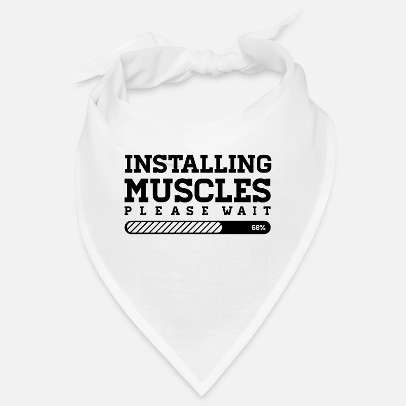 INSTALLING MUSCLES - PLEASE WAIT Bandana