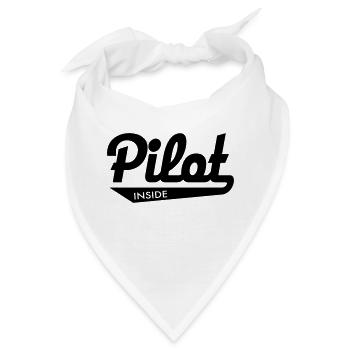 Pilot - Bandana - Weiß - Vorne