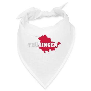 Thüringen (ID: 002007) - Bandana - Weiß - Vorne