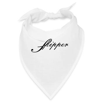 skipper_vec_1 de - Bandana - Weiß - Vorne