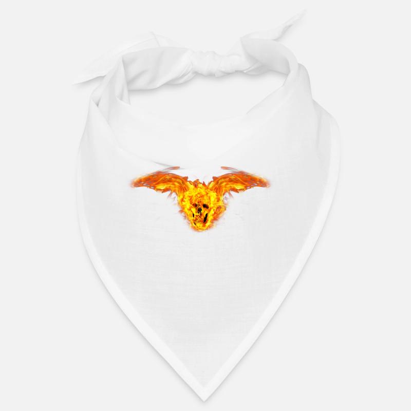 Fire skull Bandana