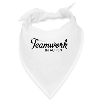 Teamwork - Bandana - Weiß - Vorne