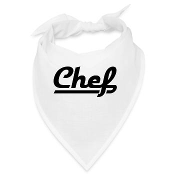 Chef - Bandana - Weiß - Vorne