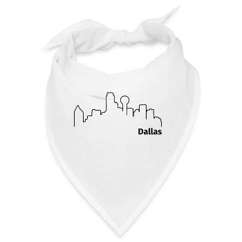 Dallas - Bandana - Weiß - Vorne