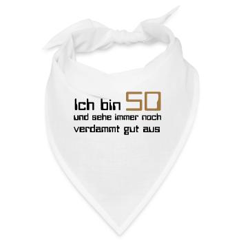 50 - Bandana - Weiß - Vorne