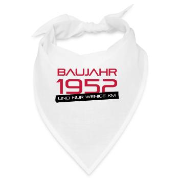 Nur wenige km - Baujahr 1952 - Bandana - Weiß - Vorne