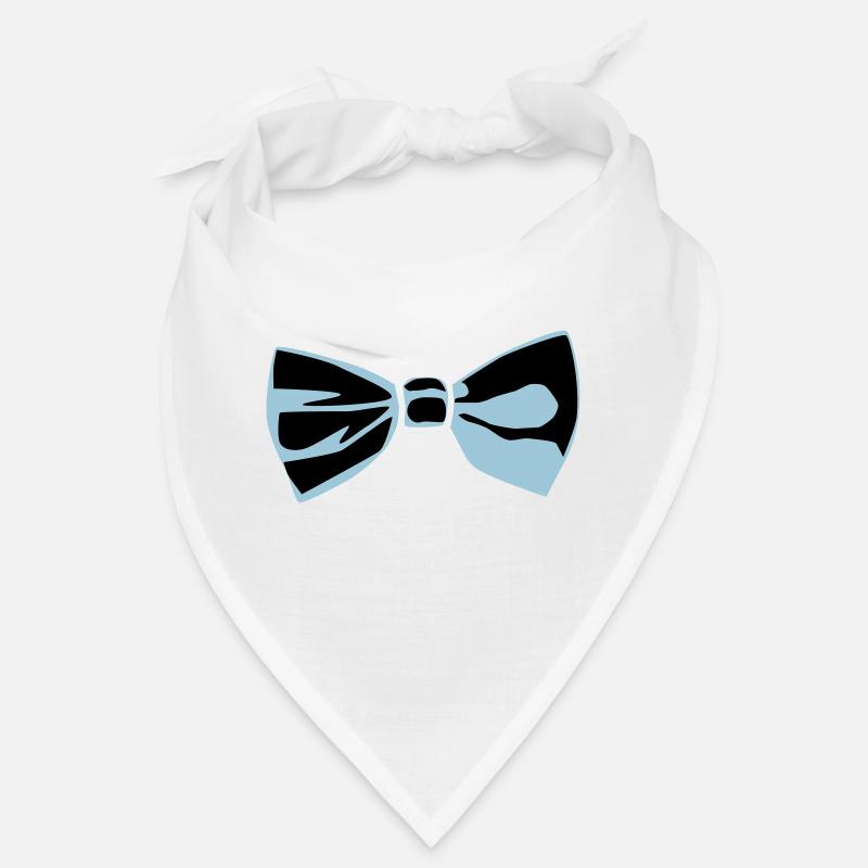 Fliege - Bandana - Weiß