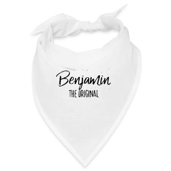 Benjamin - Bandana - Weiß - Vorne