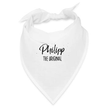 Philipp - Bandana - Weiß - Vorne
