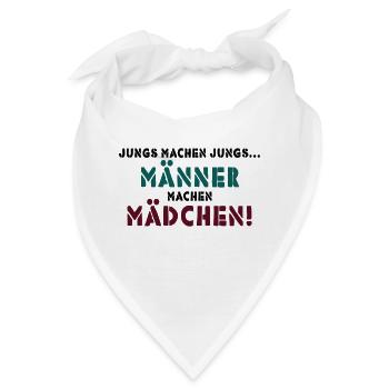 JUNGS MACHEN JUNGS - Bandana - Weiß - Vorne