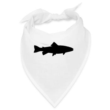 fish525 - Bandana - Weiß - Vorne