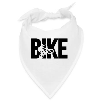 Bike - Bandana - Weiß - Vorne