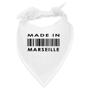 Marseille - Bandana - Weiß - Vorne