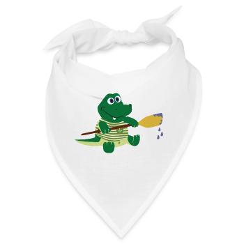 paddle boat sail boat ruderboot segelboot19 - Bandana - Weiß - Vorne
