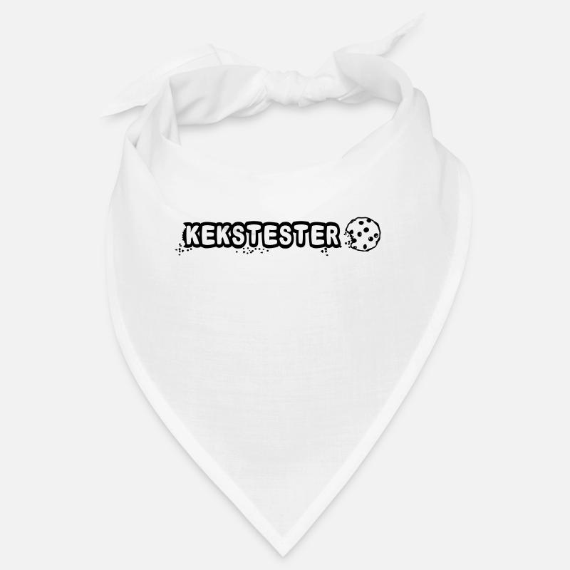 Kekstester Spruch mit Cookie Bandana