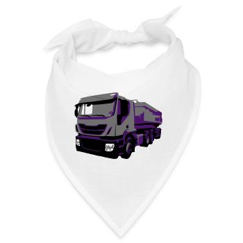 TruckIvecVektor - Bandana - Weiß - Vorne
