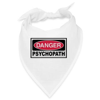 2541614 115188520 Psychopath - Bandana - Weiß - Vorne