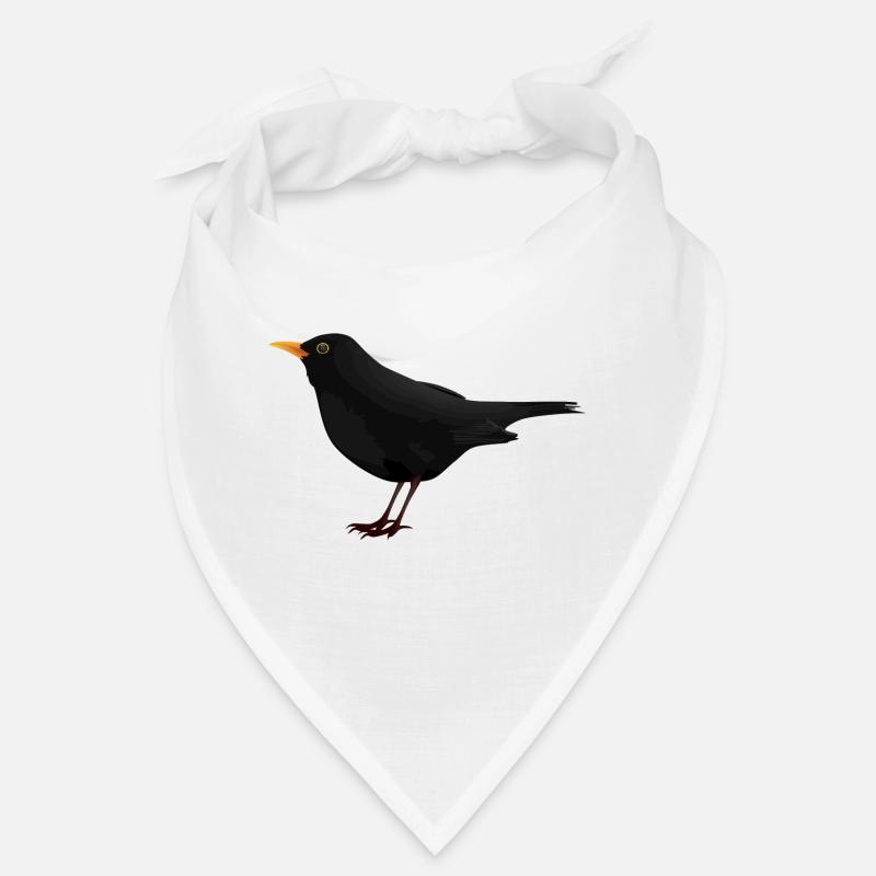 Amsel Drossel Star Vogel Geschenk Geschenkidee Bandana