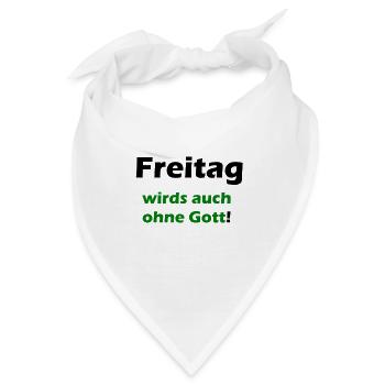 Freitag - Bandana - Weiß - Vorne