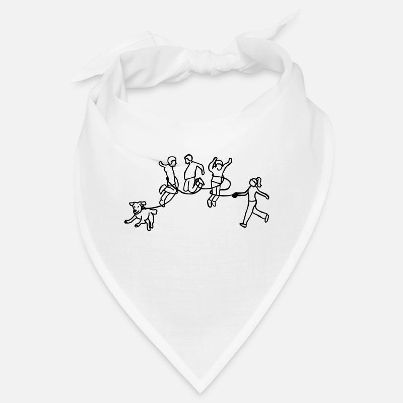 wir gehen gassi hund hunde Bandana
