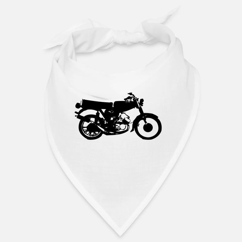 Simson Moped - Bandana - Weiß