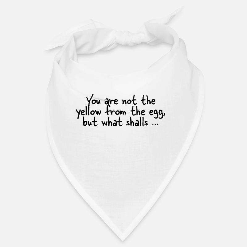 The yellow from the egg Bandana
