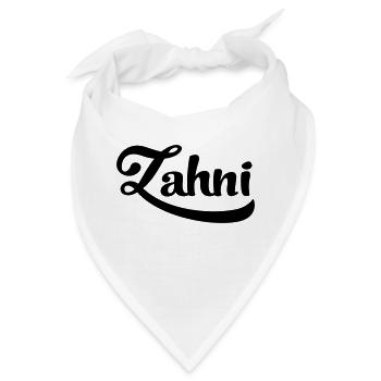 Zahn - Bandana - Weiß - Vorne