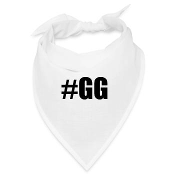 #gg - Bandana - Weiß - Vorne