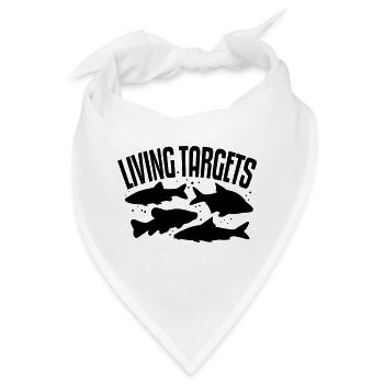 Living Targets - Bandana - Weiß - Vorne