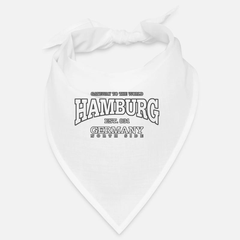 Hambourg (blanc) Bandana