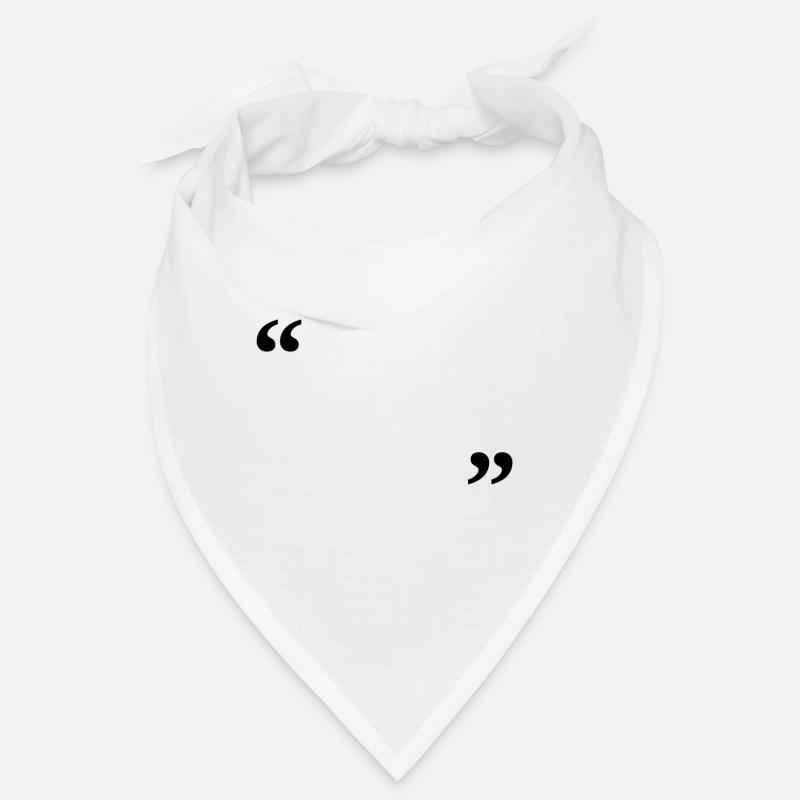 écrire dessus Bandana