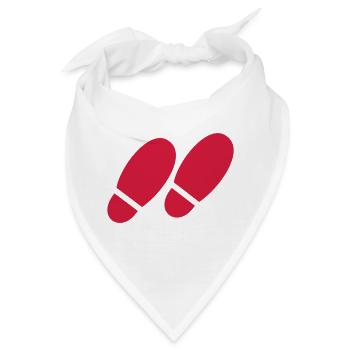 schritt fuer schritt - Bandana - Weiß - Vorne