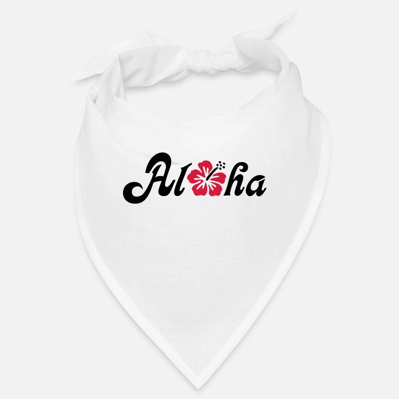 Aloha fleur d'hibiscus Bandana
